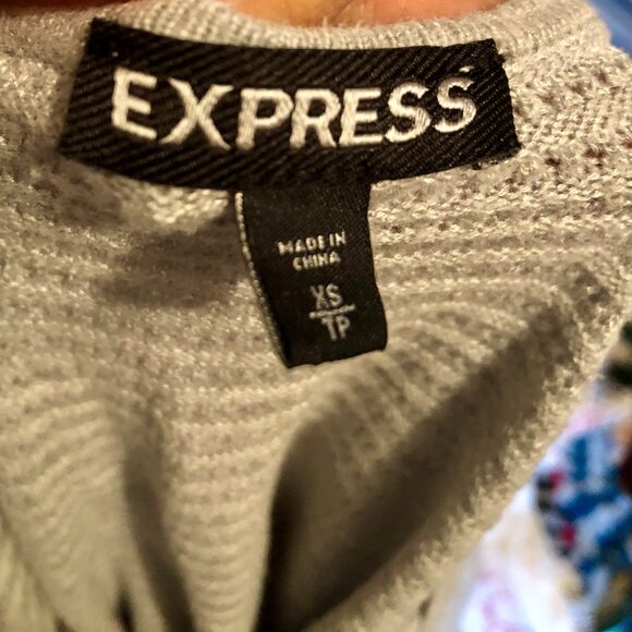Express Knit Scoop Neck Long Sleeve Shirt, XS - Picture 5 of 7
